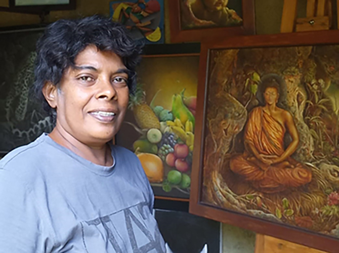 The Story of a Painter Ep.16 Dilrukshi Chandrika Aartzy