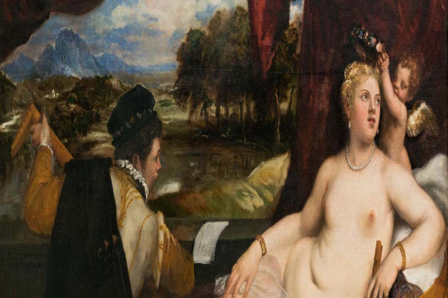 Painting of the Month - Venus and the Lute Player (1565 - 1570) by Titian