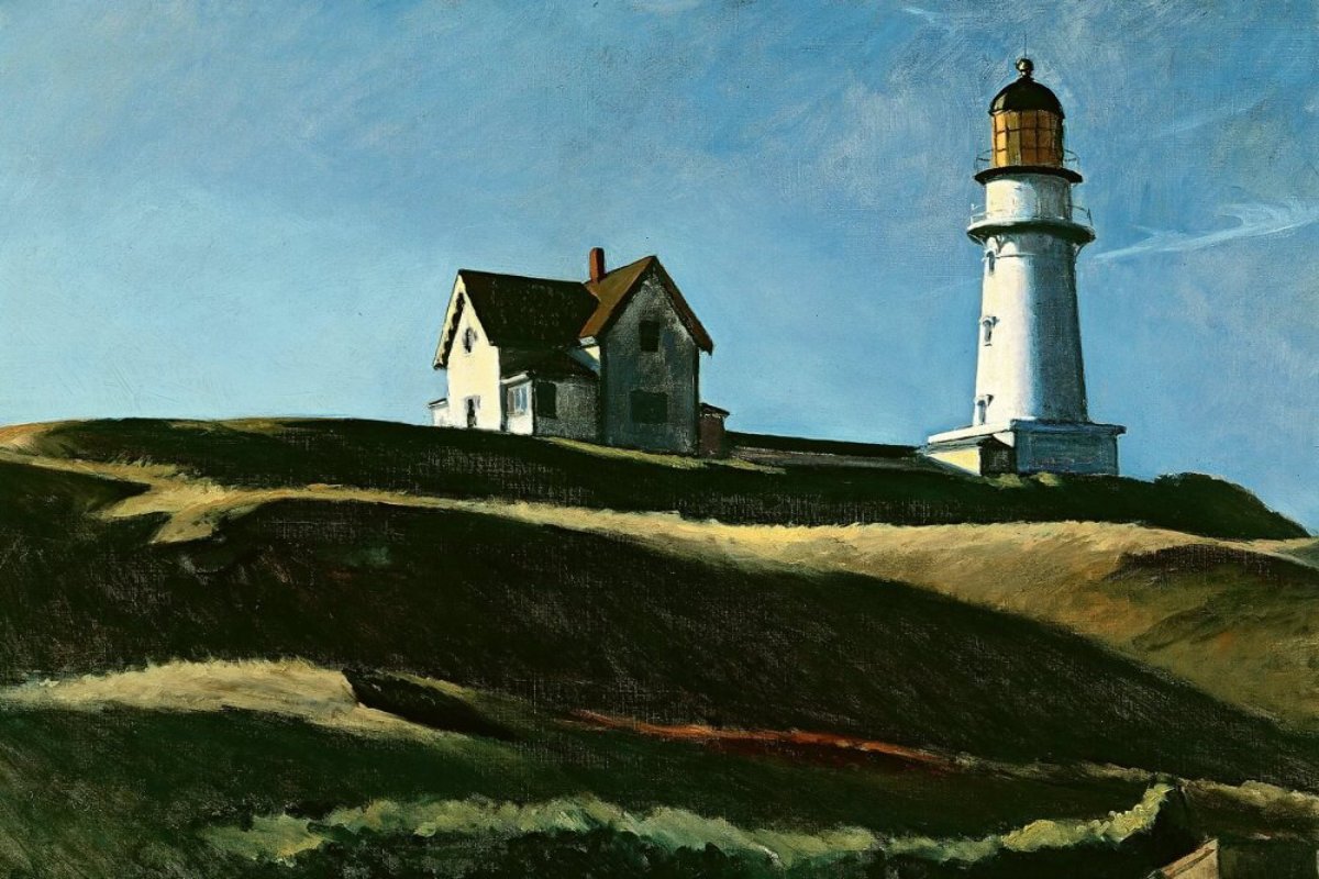 Painting of the Month - Lighthouse Hill by Edward Hopper (1927)