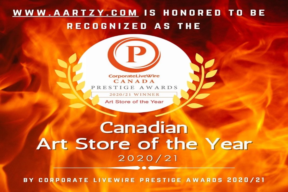 Aartzy wins Canadian Art Store of the Year 2020/21 Award