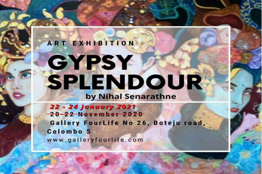 Art News: "Gypsy Splendour" art exhibition by Nihal Senaratne