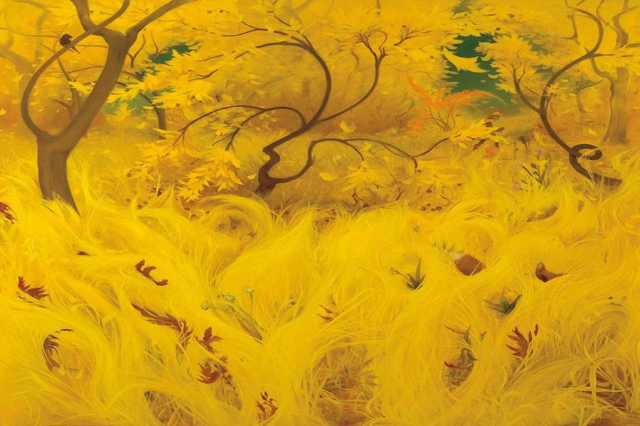 Painting of the Month - Yellow Fall