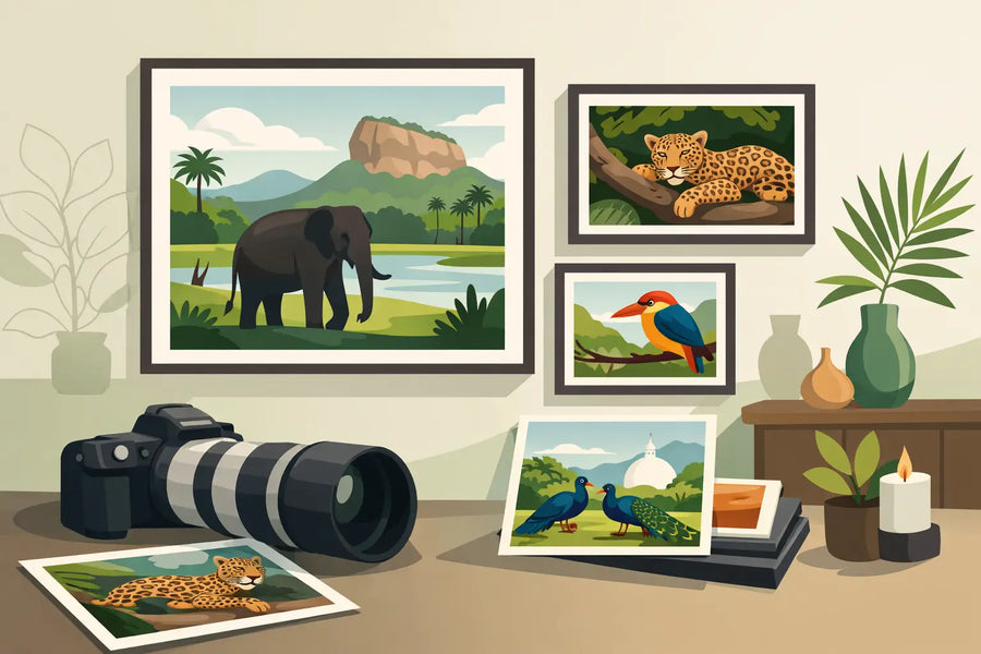 Sri Lankan Wildlife Photography Prints at Home