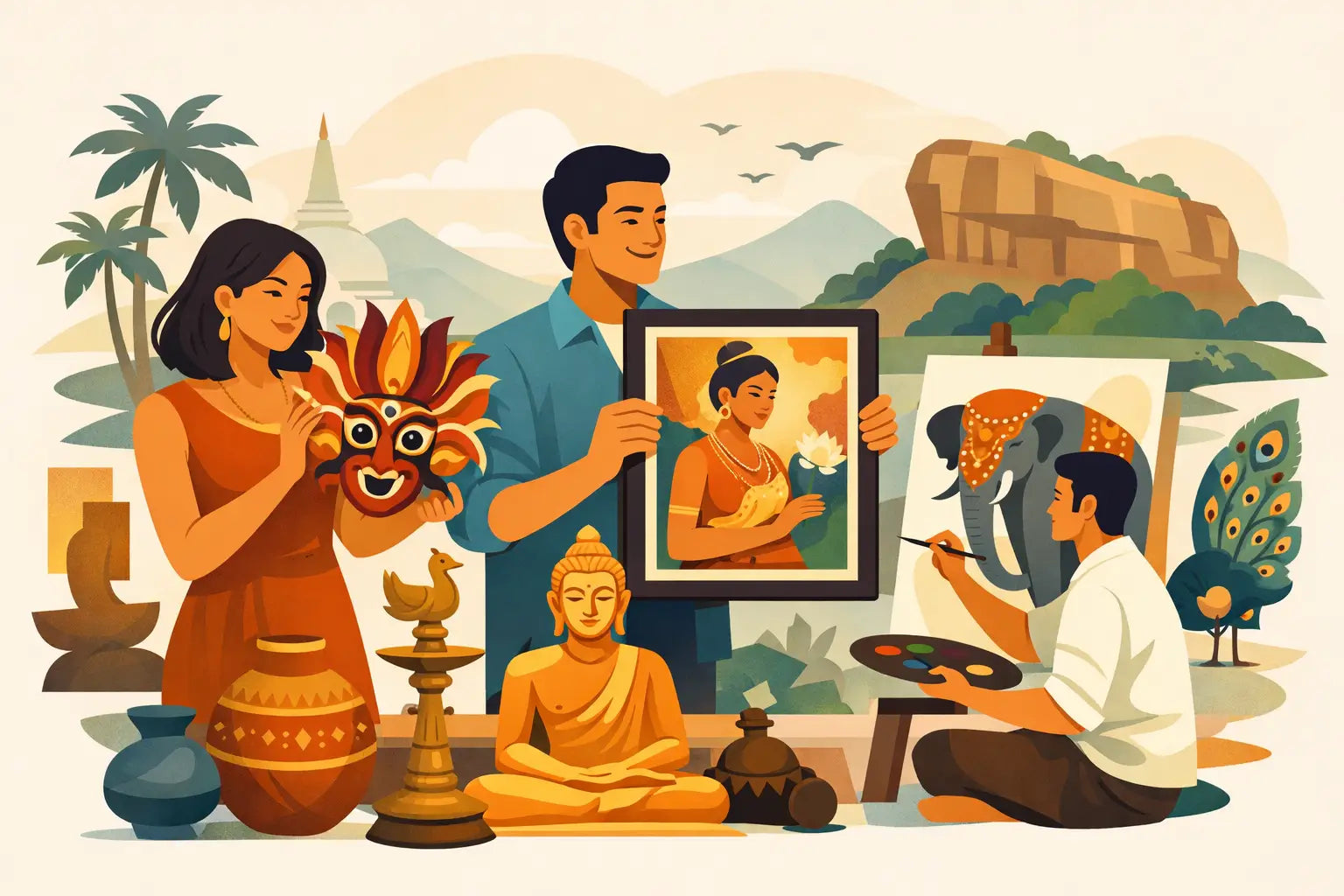 Sri Lankan Artists to Collect for Lasting Style