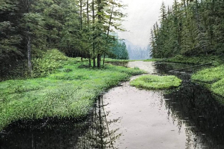 Making of 'Tranquility of Stillness'