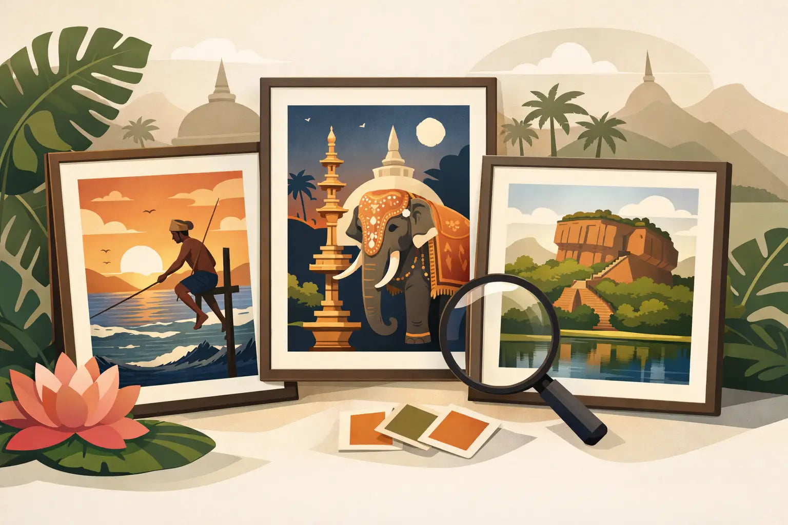 How to Choose Framed Sri Lankan Art Prints