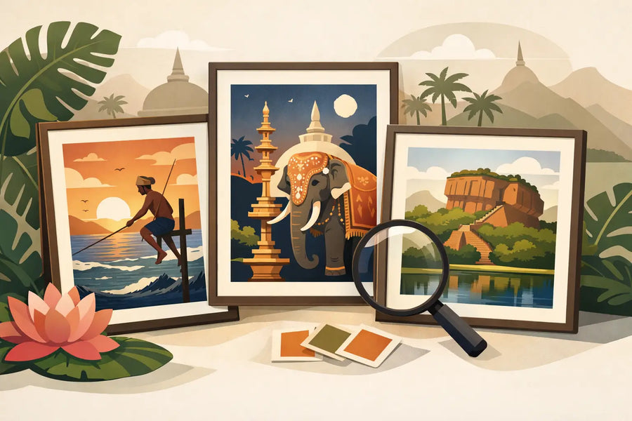How to Choose Framed Sri Lankan Art Prints