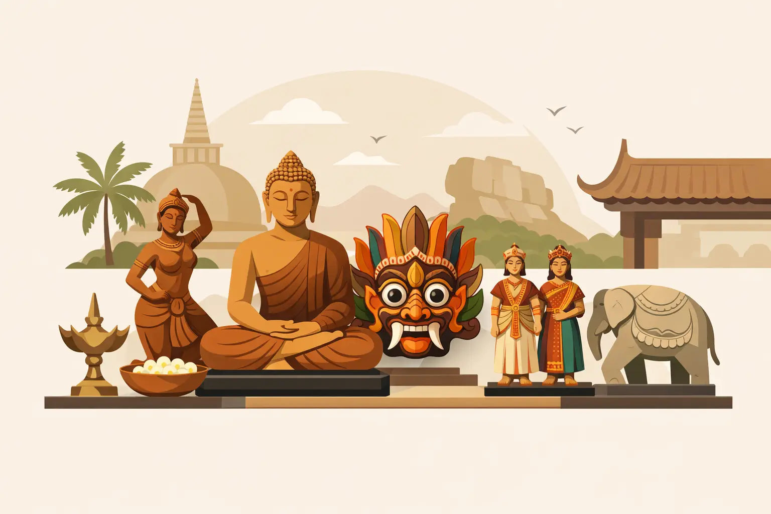 Sri Lankan Sculptures for Home That Tell a Story