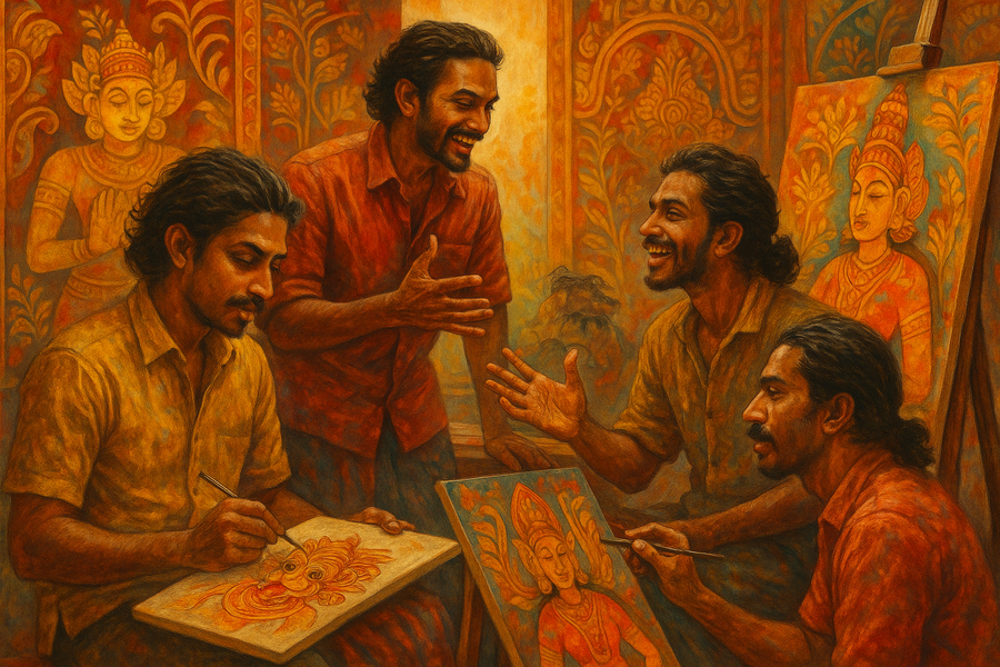 Artists Talking Expressions Globally with Aartzy