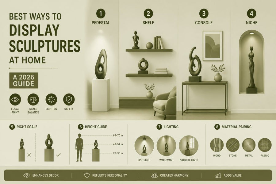 Best Ways to Display Sculptures at Home: A 2026 Guide