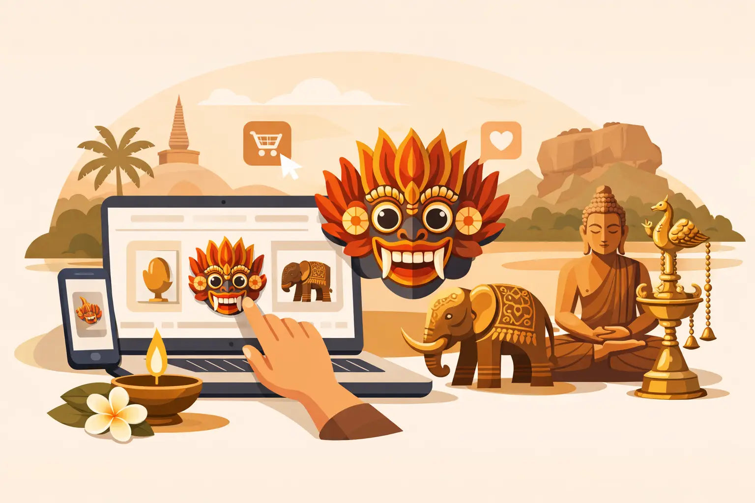 How to Choose Sri Lankan Decorative Ornaments Online