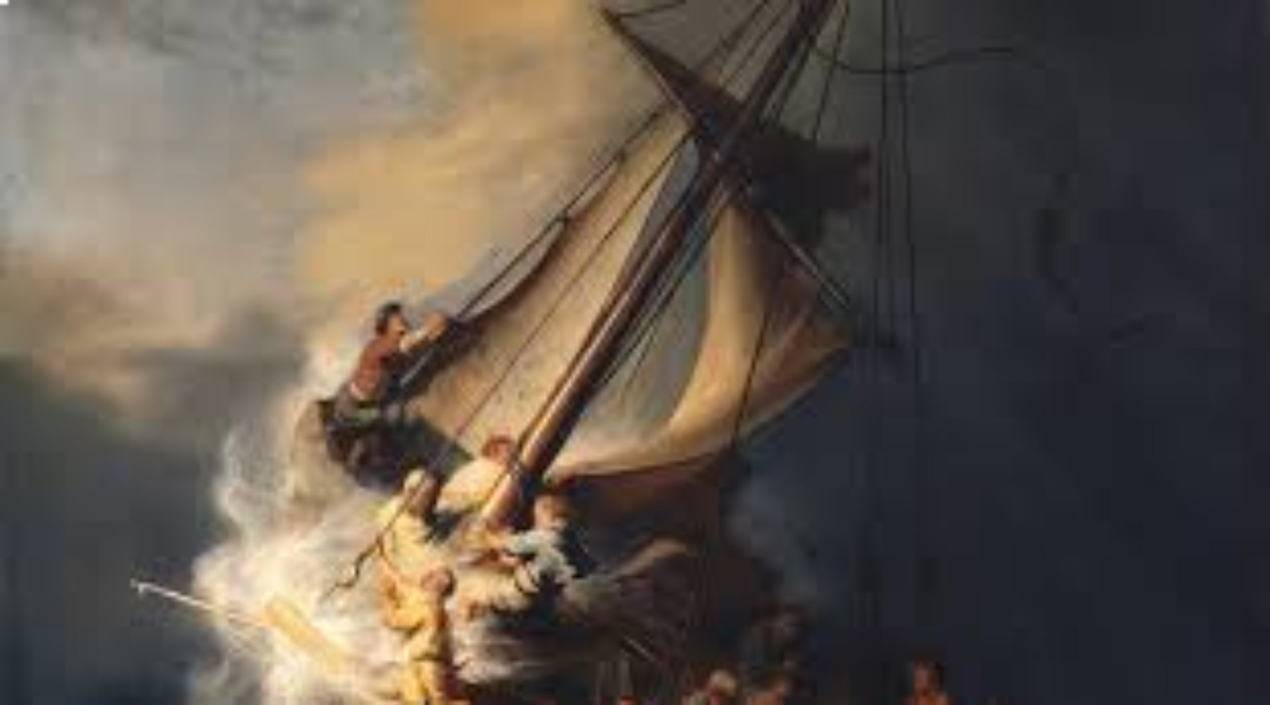 Painting of the Month - The Storm on the Sea of Galilee (1633)