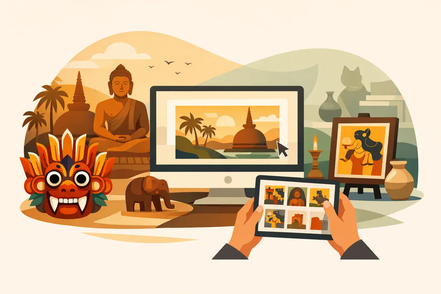Where to Find Authentic Sri Lankan Art Online