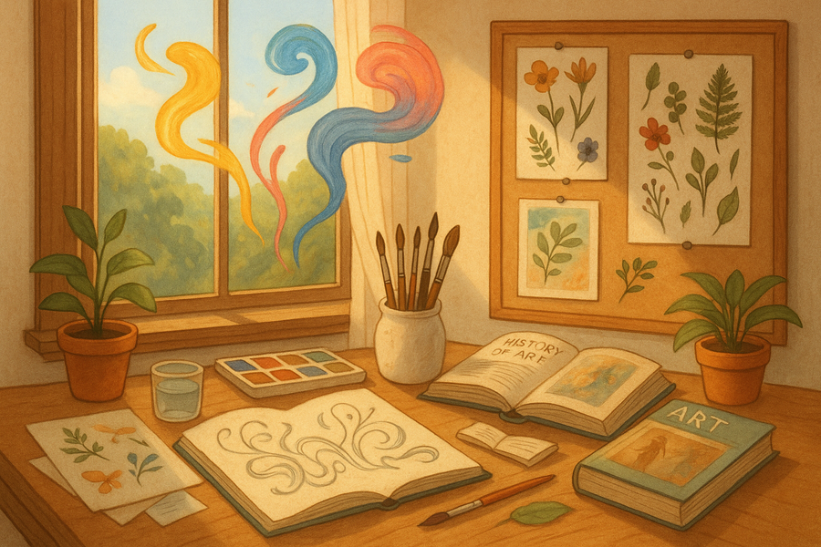 How to find inspiration for Art…