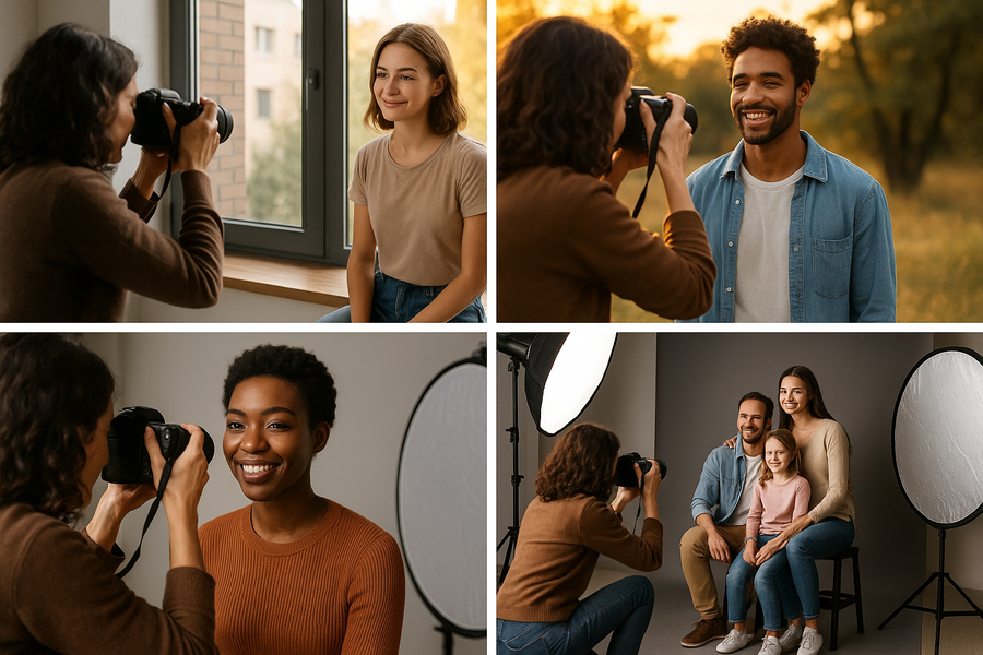 How to take People and Portrait Photographs