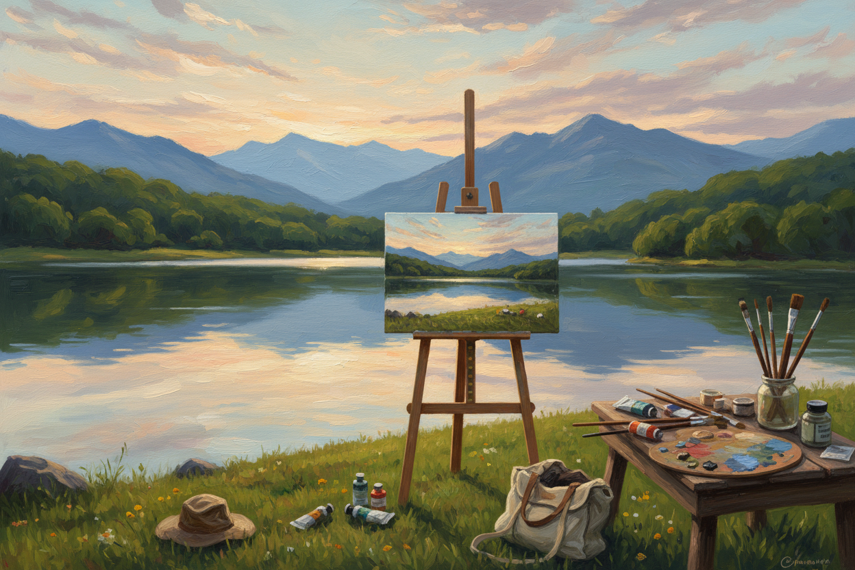 Learning the Art of Landscape Painting
