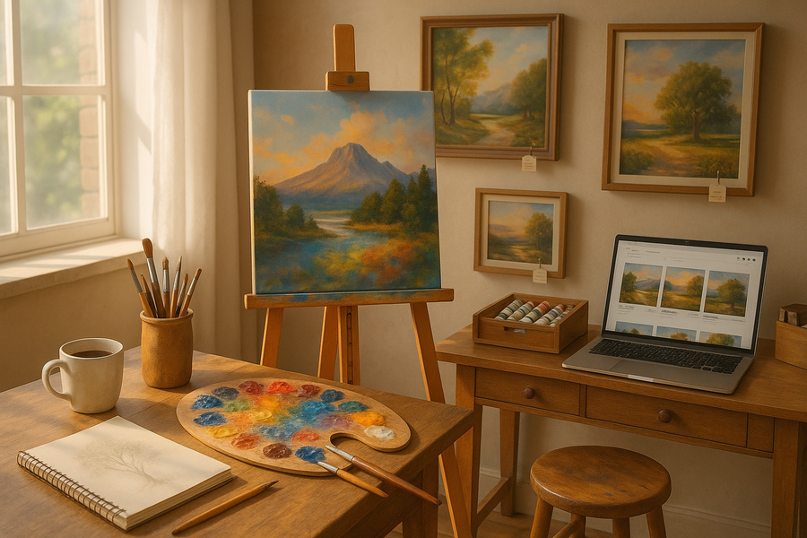 What You Need to Know to Become a Full Time Artist