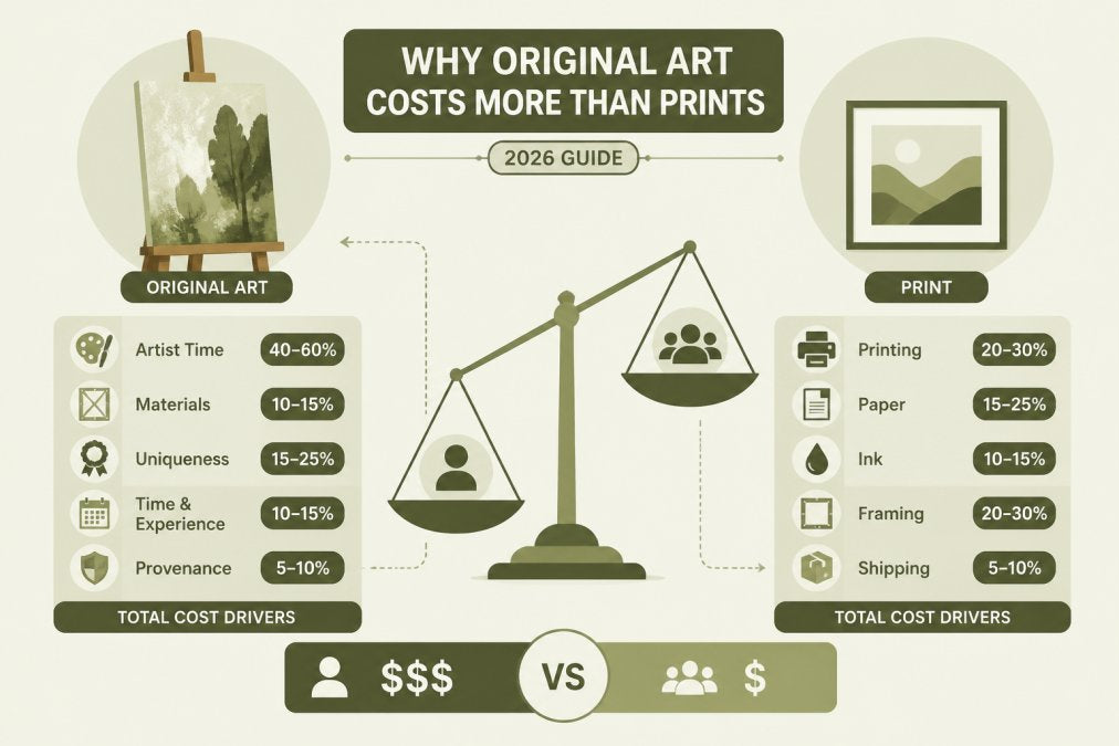 Why Original Art Costs More Than Prints: A 2026 Guide