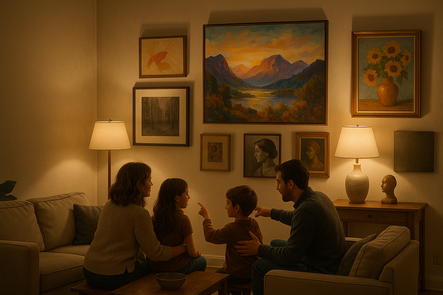 Why we need art in our homes