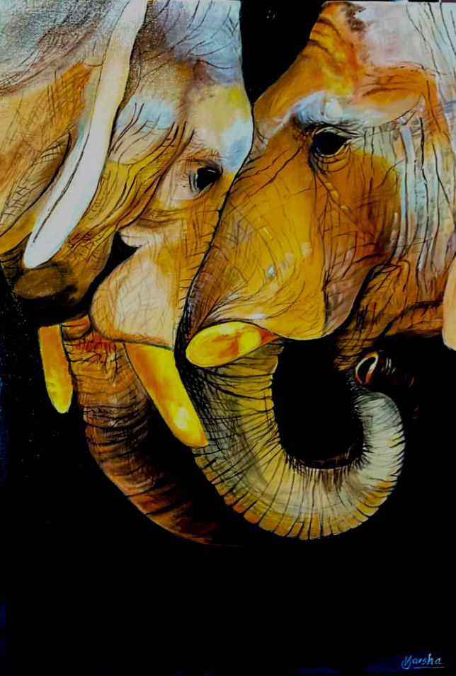 Bond of Silent Giants Painting