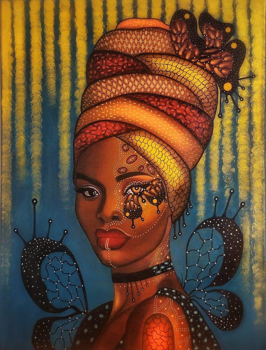 Butterfly Crown Blues