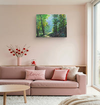 Forest Edge In Golden Light