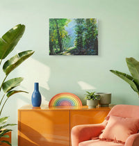 Forest Edge In Golden Light