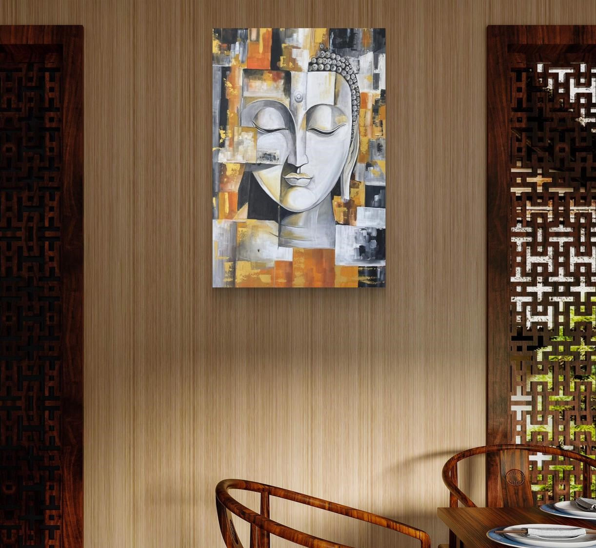 Fragments of Inner Peace Painting