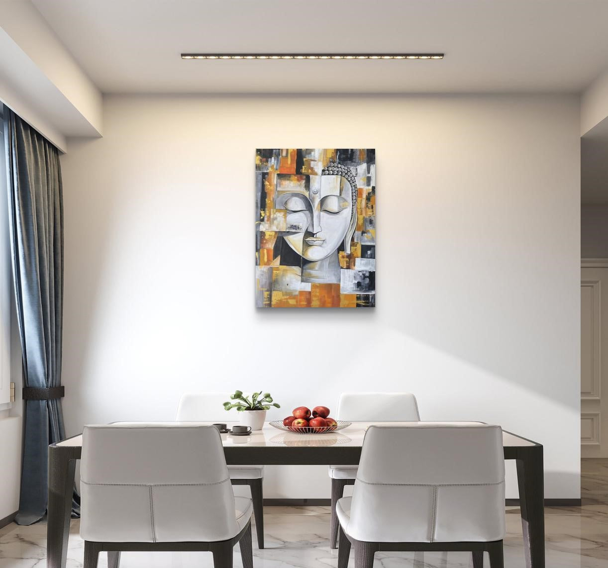 Fragments of Inner Peace Painting