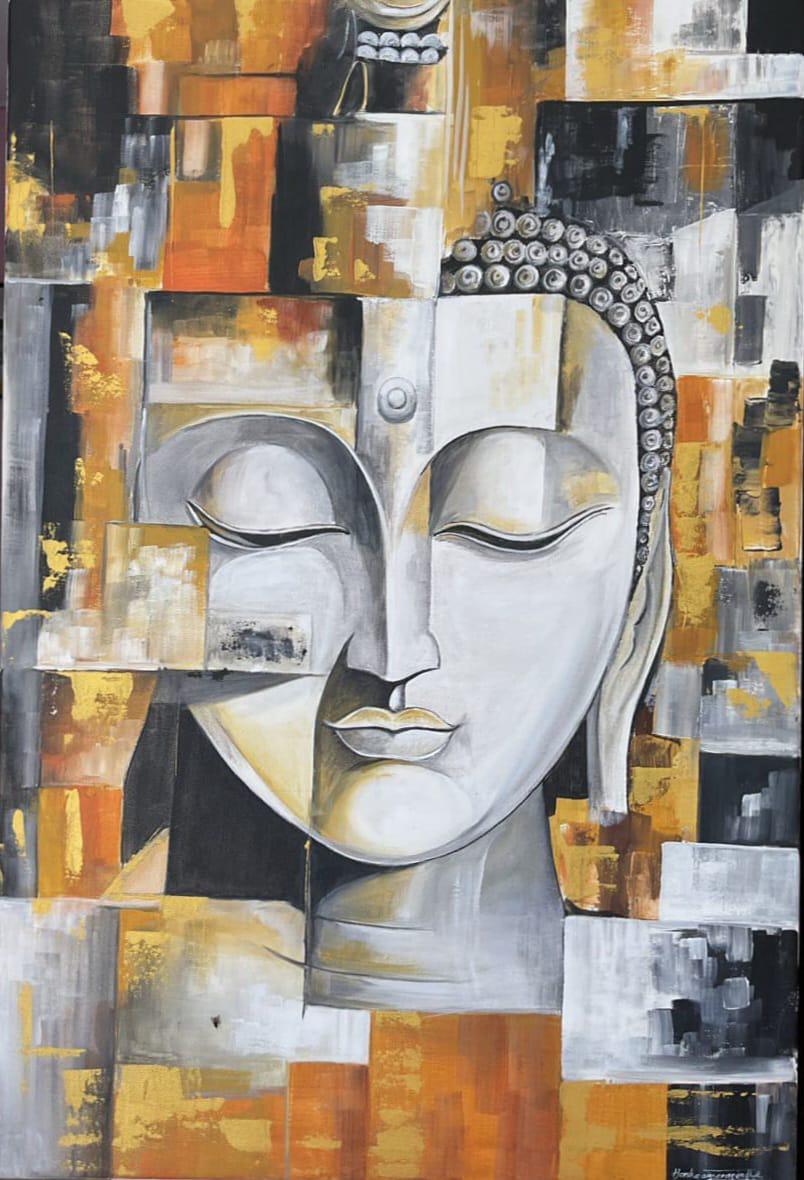 Fragments of Inner Peace Painting