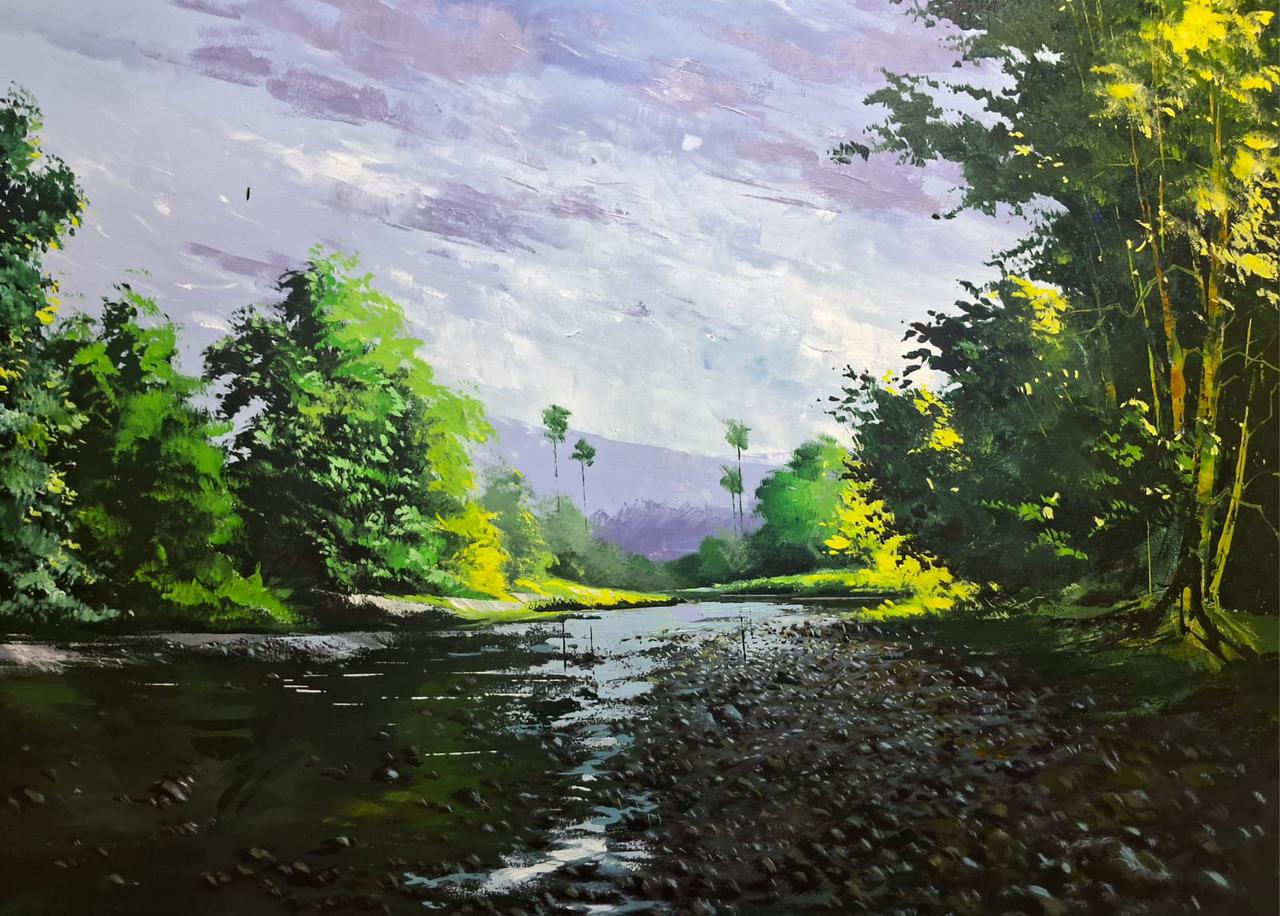 Hidden Woodland Stream