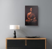 Meditation in Shadow and Light Painting