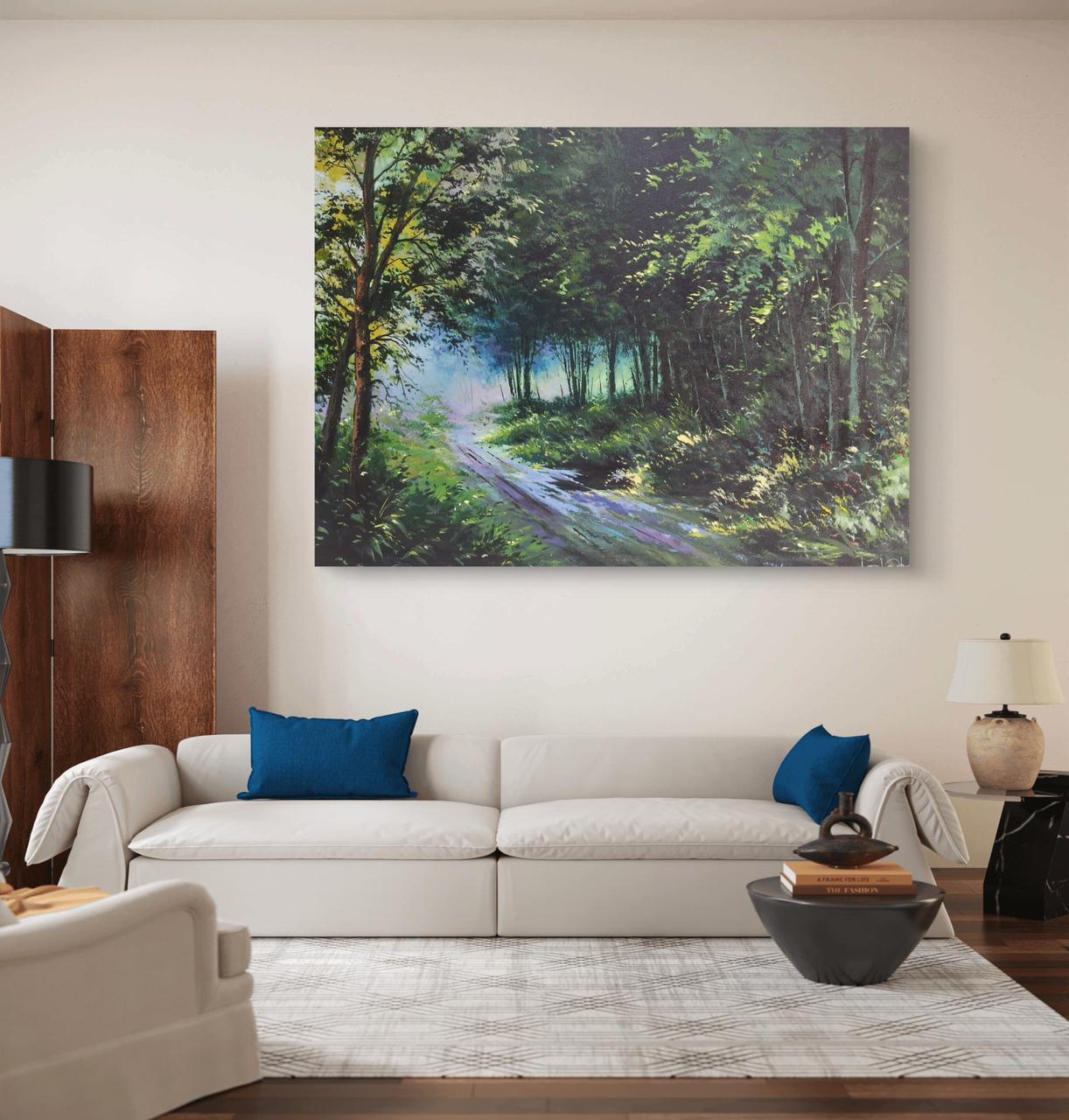 Pathway Through Quiet Woods