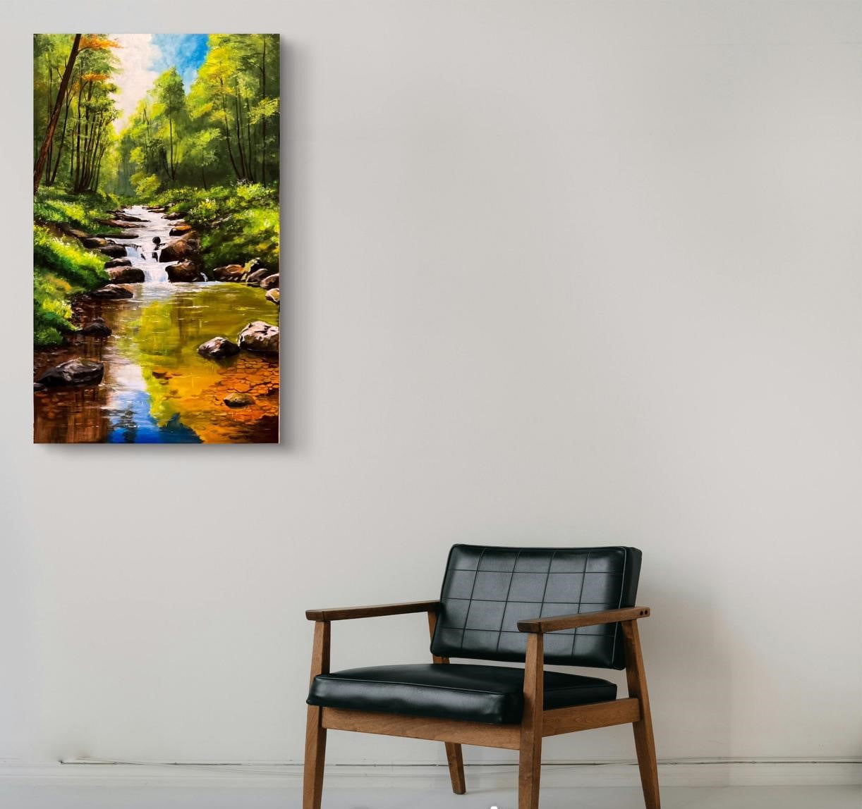 Quiet Stream Painting