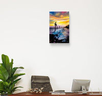 Still Above Waves Painting