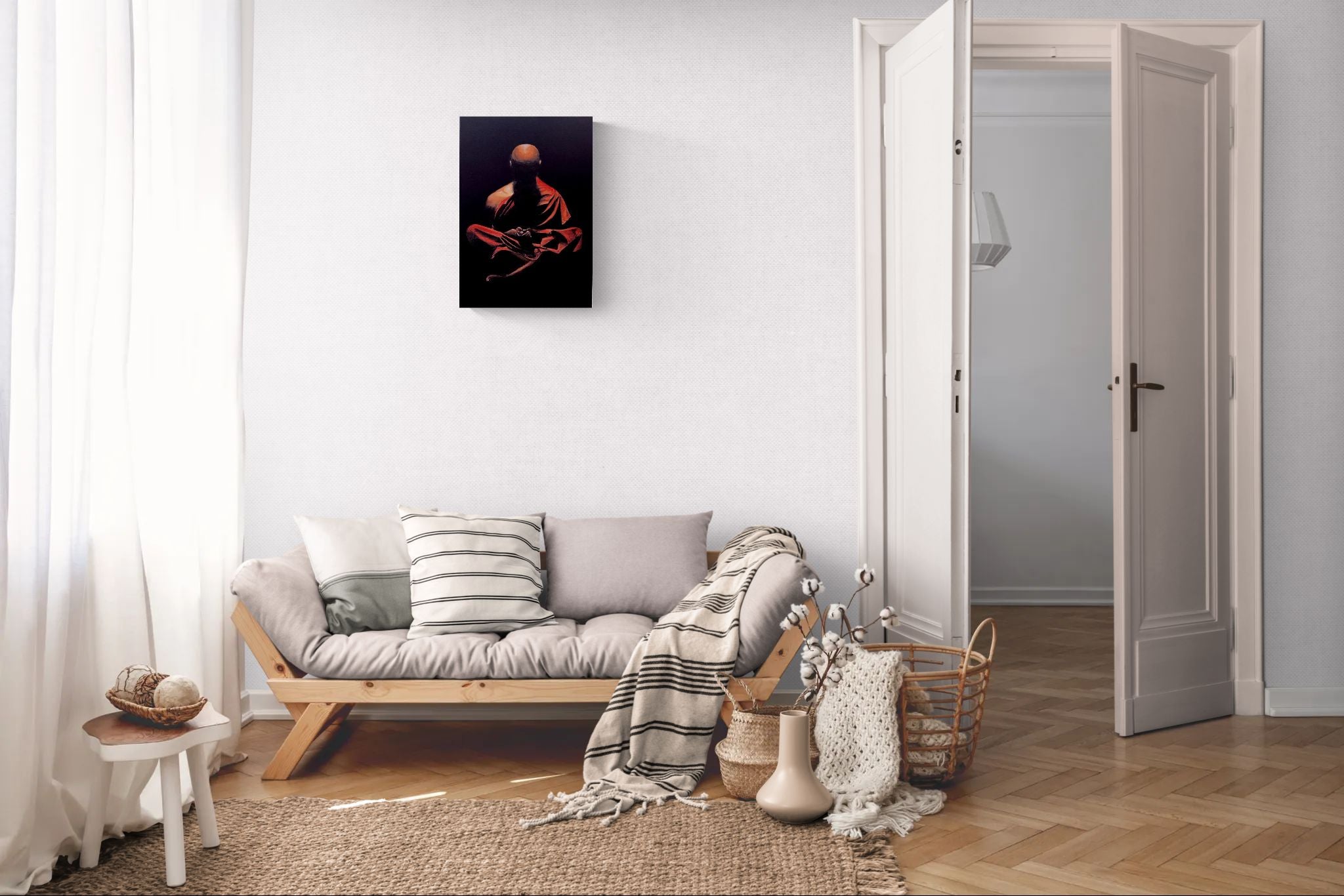 Stillness Beyond the Self Painting