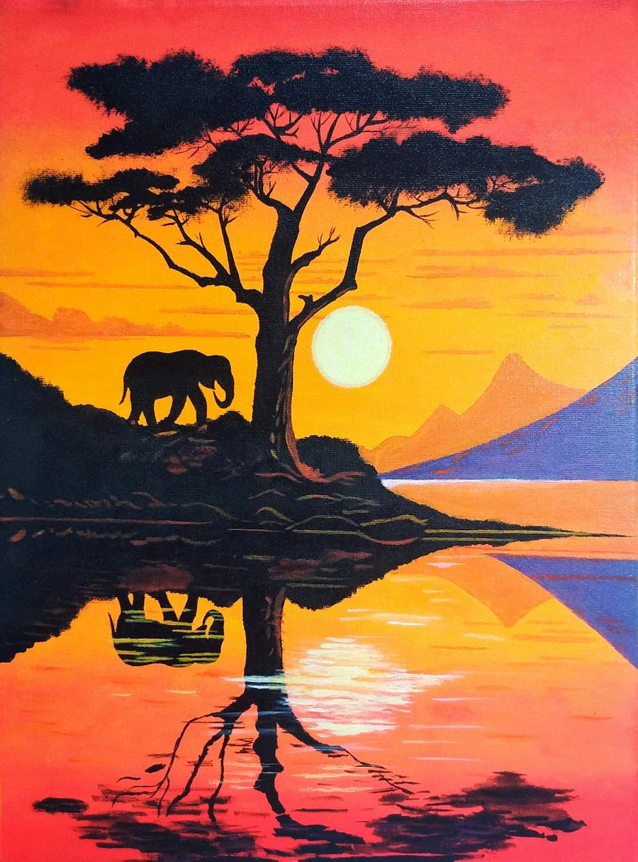 The Elephant’s Evening Walk
