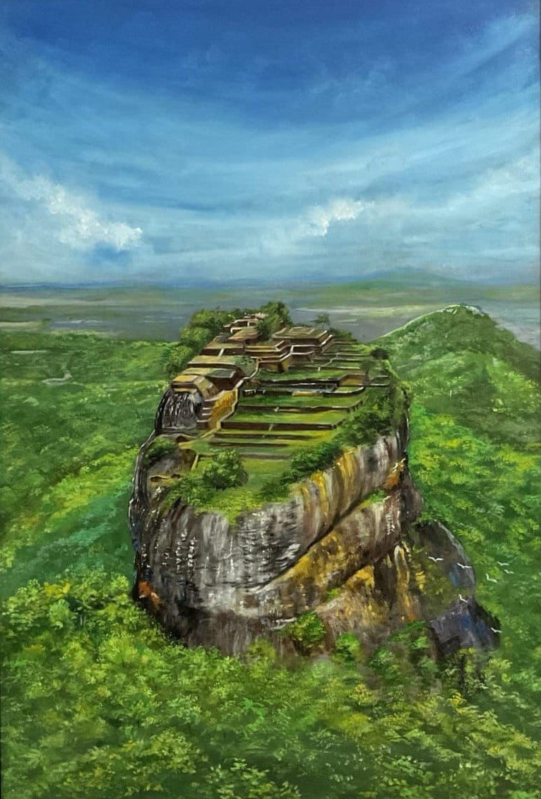 The Lion Rock Ascends Painting