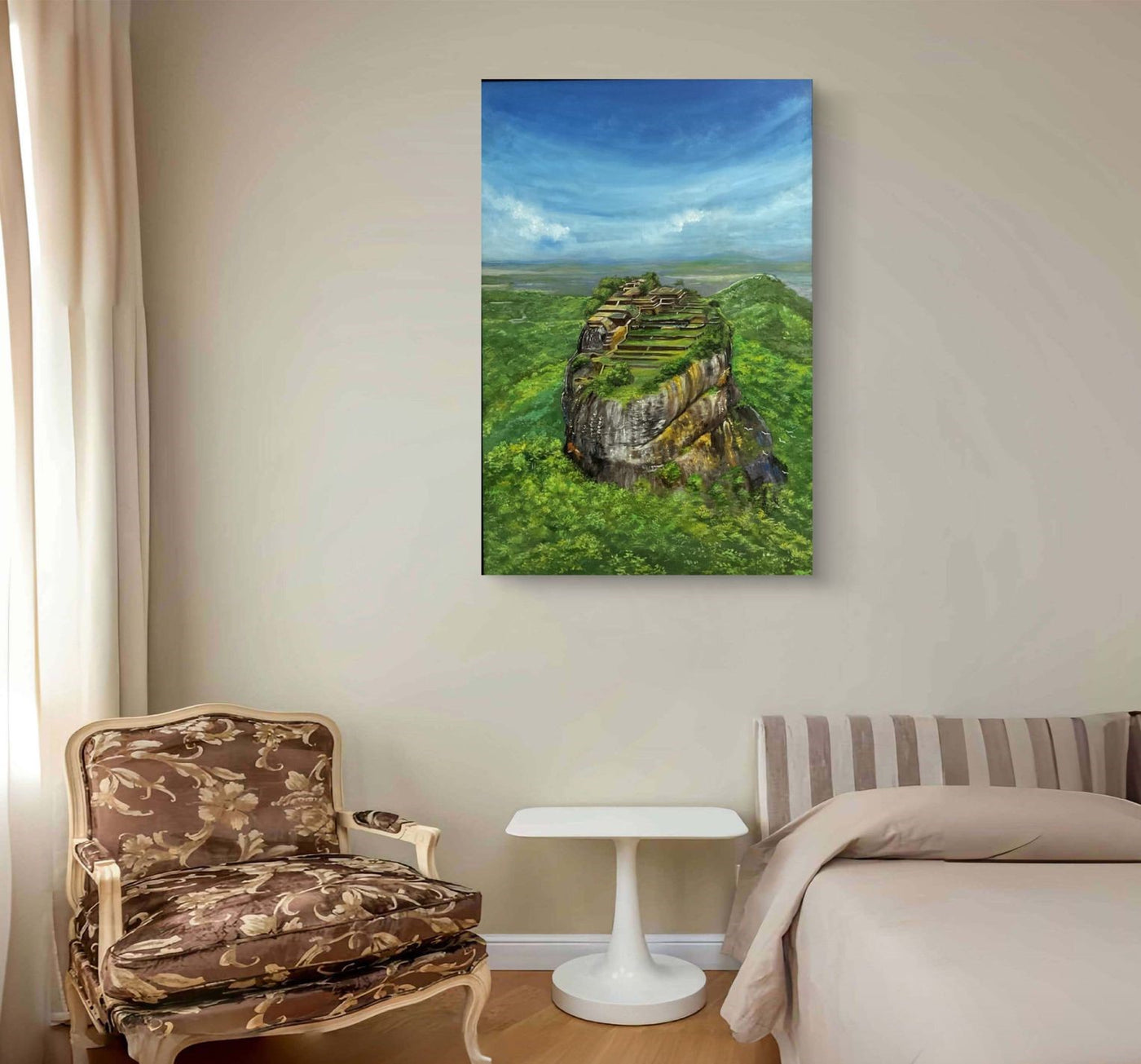 The Lion Rock Ascends Painting