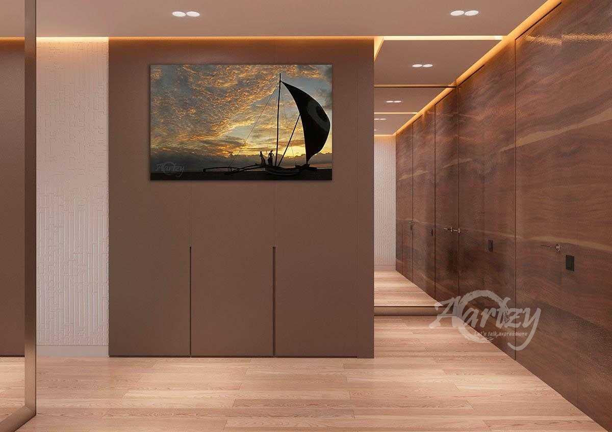 Sail Under a Golden Sky