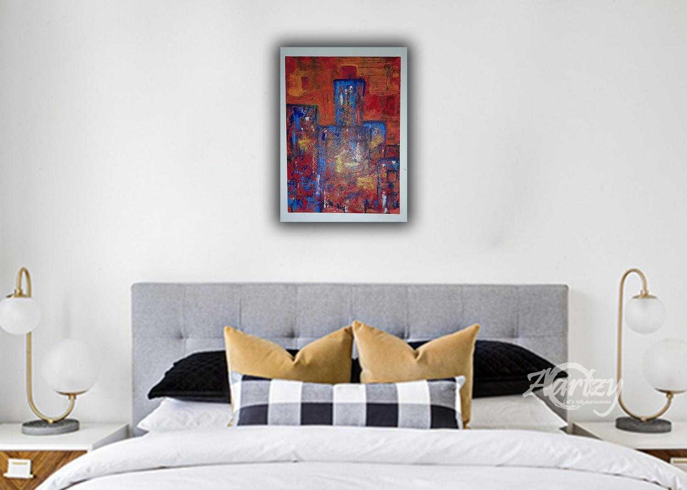 Sunset Over Buildings