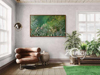 Rain Forest in Abstract