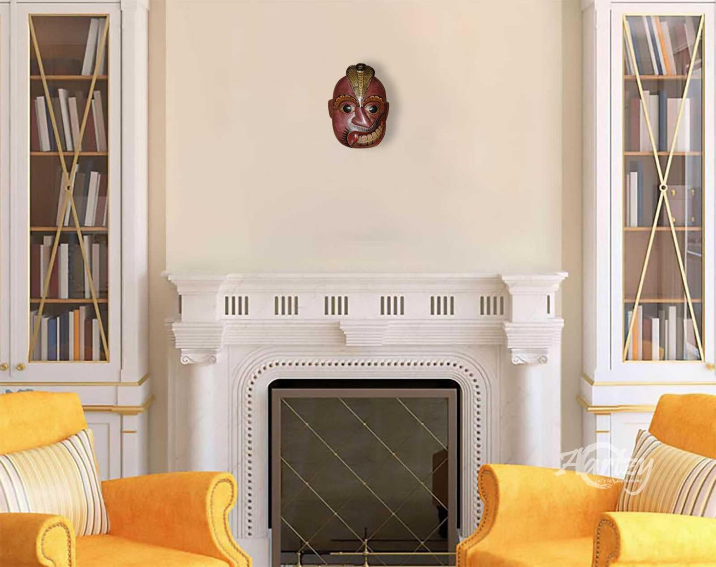 Kora Sanniya Mask - Vibrant Demon Series