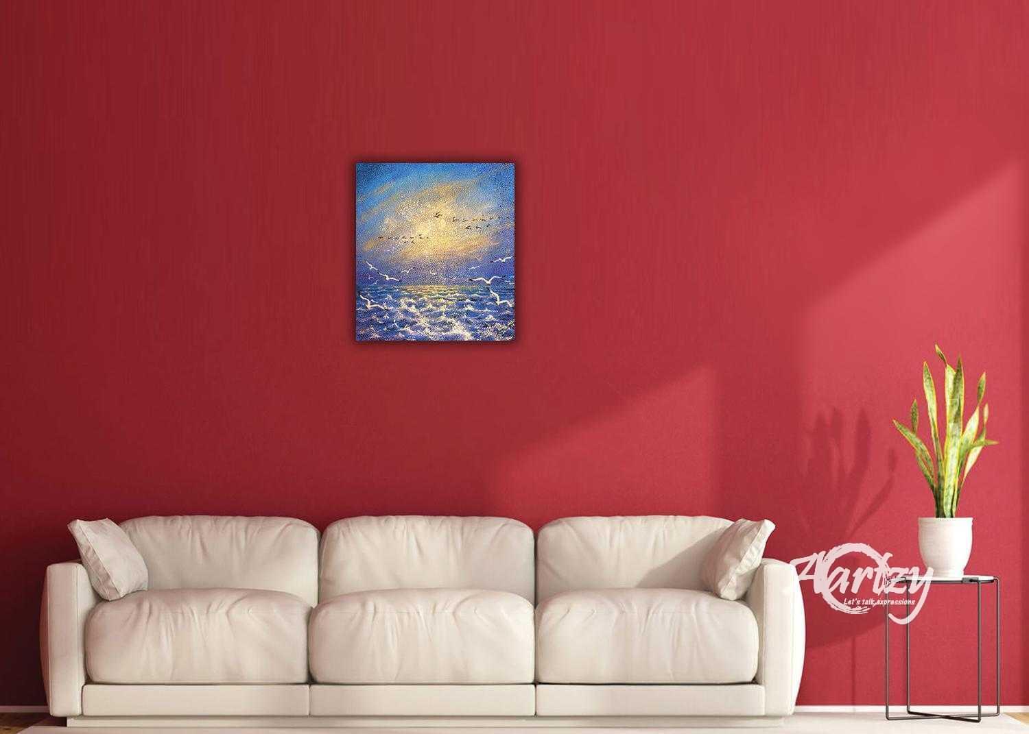 Sunset     &     Sea Waves