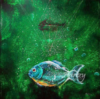 Fish in Binary Spheres