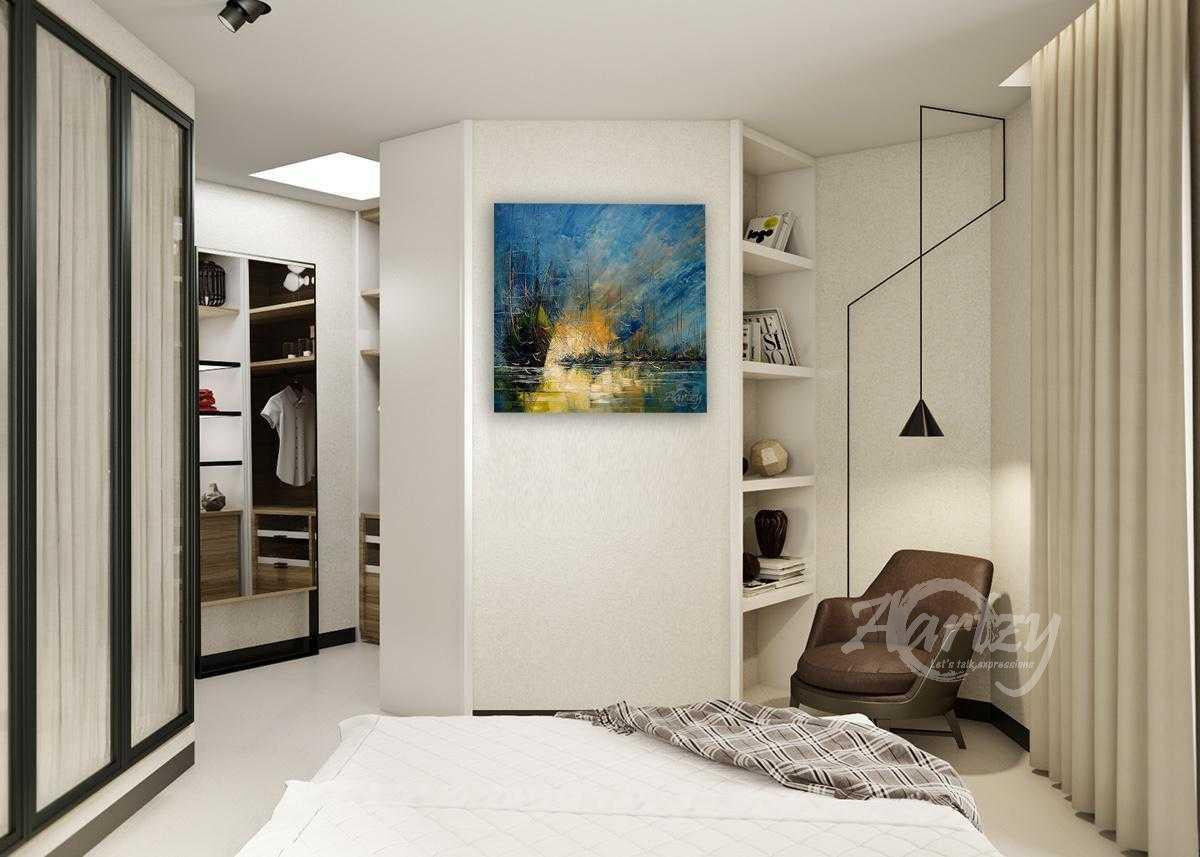 Morning by the Harbor