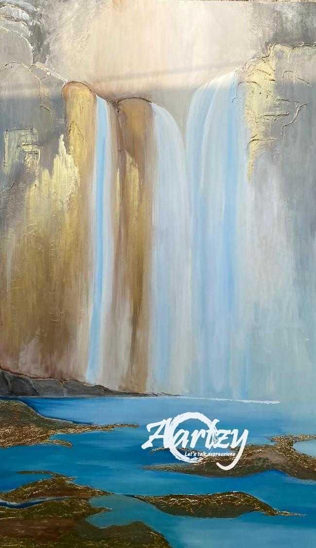 Golden Mist Waterfall