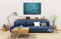 Turquoise Stained Glass
