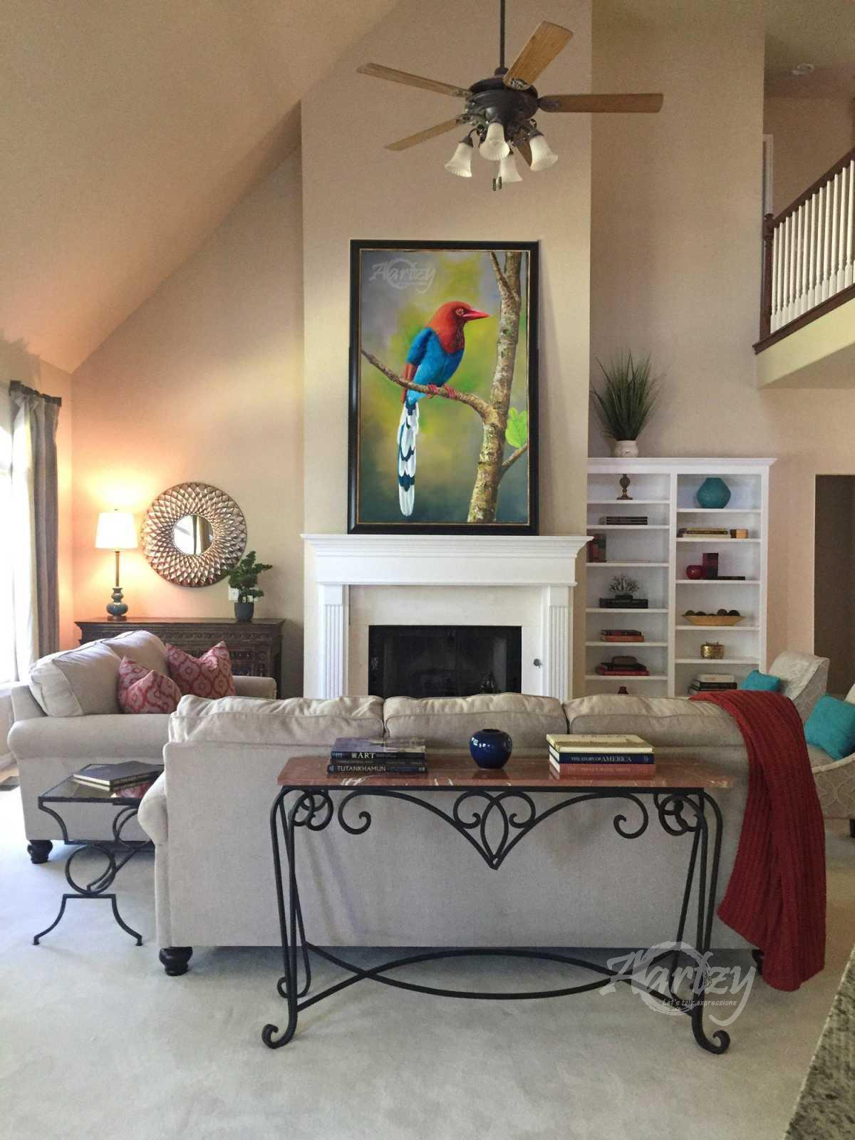 Focus of a Kingfisher