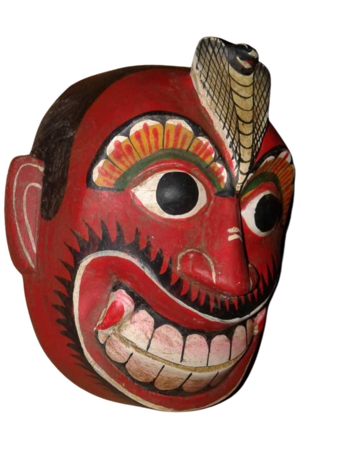Maru Sanniya Mask - Vibrant Demon Series